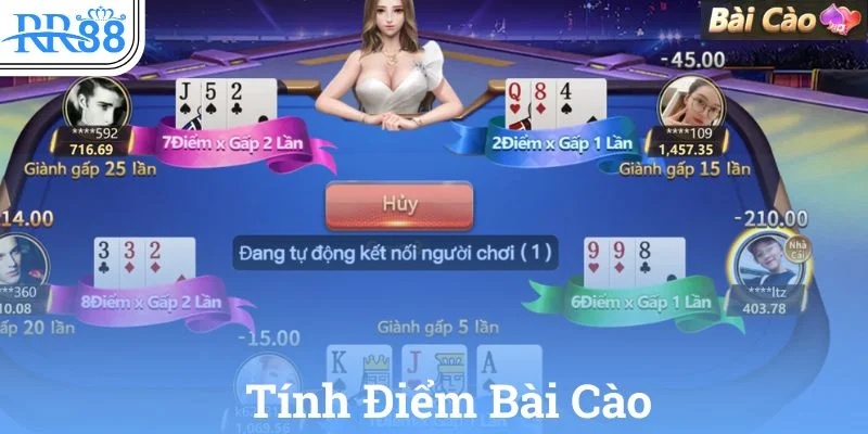 Tính điểm cũng như quy luật xếp hạng giá trị Bài Cào online hoàn toàn mới